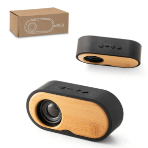 ALTAVOZ TILLY, ABS Y MADERA BAMBÚ