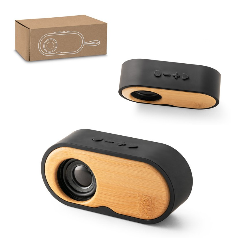 ALTAVOZ TILLY, ABS Y MADERA BAMBÚ
