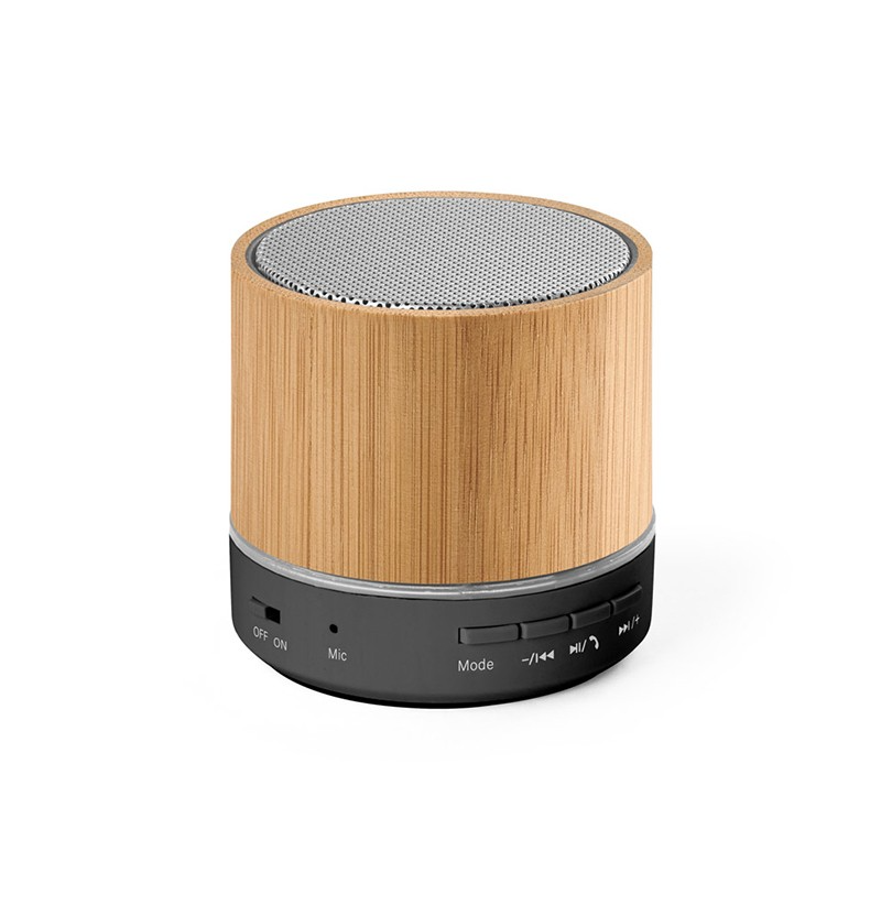 ALTAVOZ RE-GLASHOW, MADERA DE BAMBÚ Y RABS