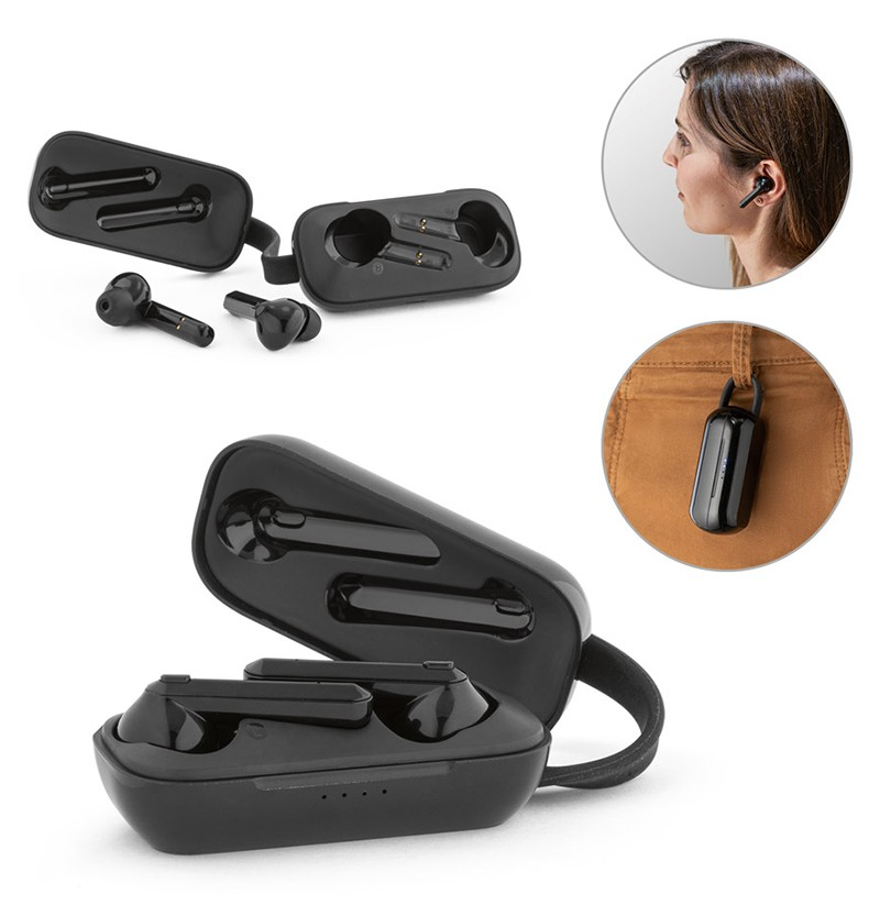 AURICULARES INALAMBRICOS BOSON, ESTUCHE DE CARGA