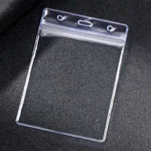 Porta-credencial de PVC